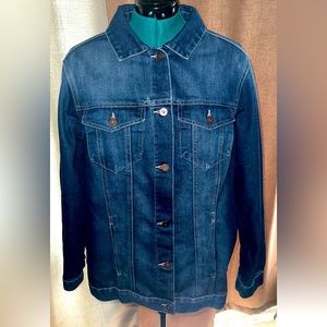 $Weekend SALE$Denim jean jacket with pockets Sz 1xl